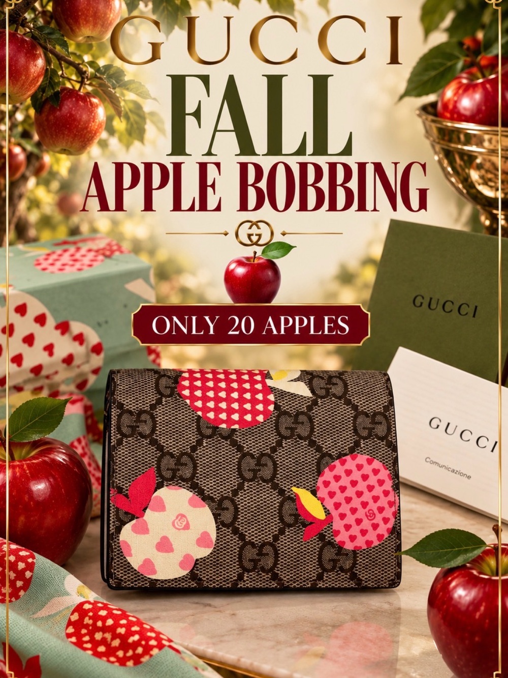 Fall Apple Bobbing is Fun